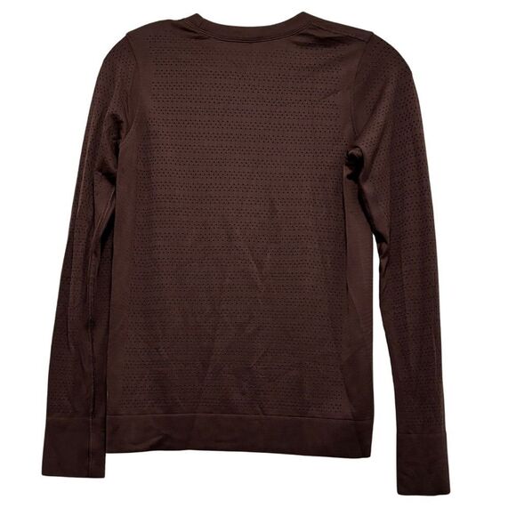 EUC Lululemon Breeze By Long Sleeve *Squad in Cherry Cola - Picture 5 of 11